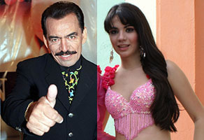 Joan Sebastian y Margaret Lanuza