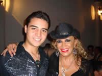 La Chicuela con Erick Visconti