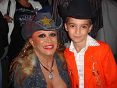 La Chicuela con Brandon