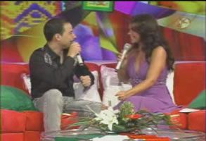 Lucero con Germán Montero