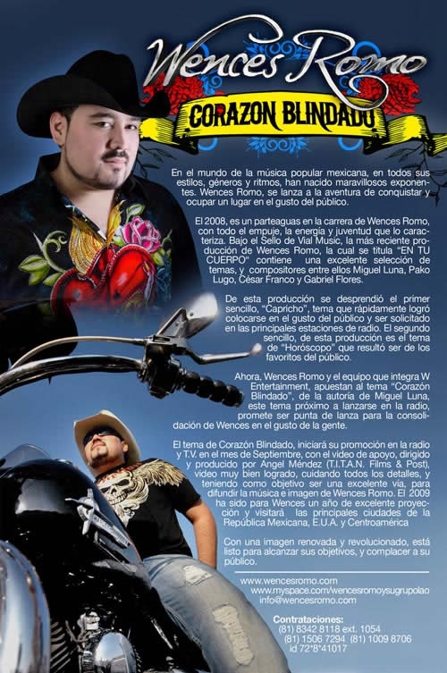 Wences Romo ''Corazón Blindado''