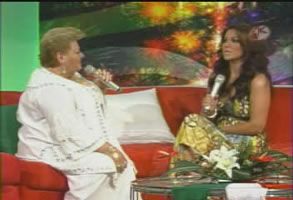 Paquita La del Barrio con Lucero