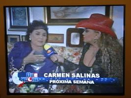 Carmen Salinas en Qué Noche con La Chicuela Carmen Salinas en Qué Noche con La Chicuela