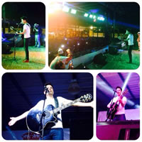 juan durante el concierto