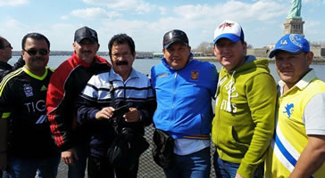 Los Cardenales en La Estatua de la Libertad