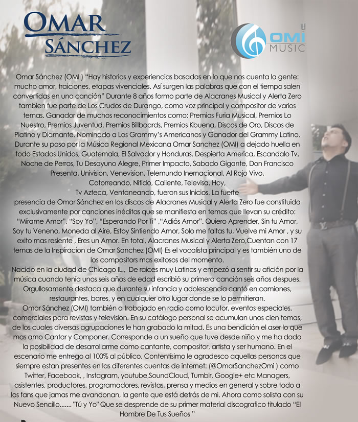 Omar Sanchez biografia 