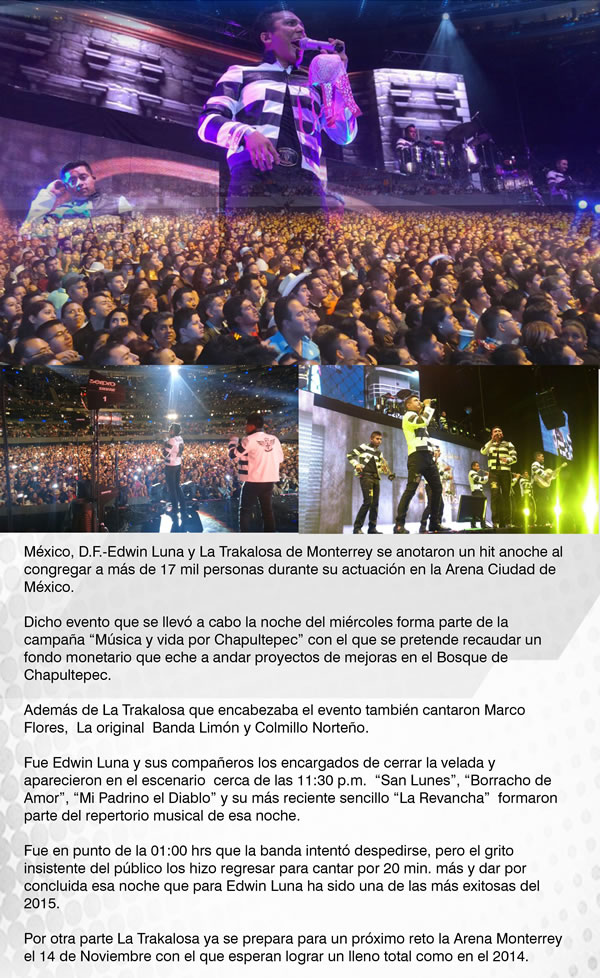 TRAKALOSA ARENA MEXICO