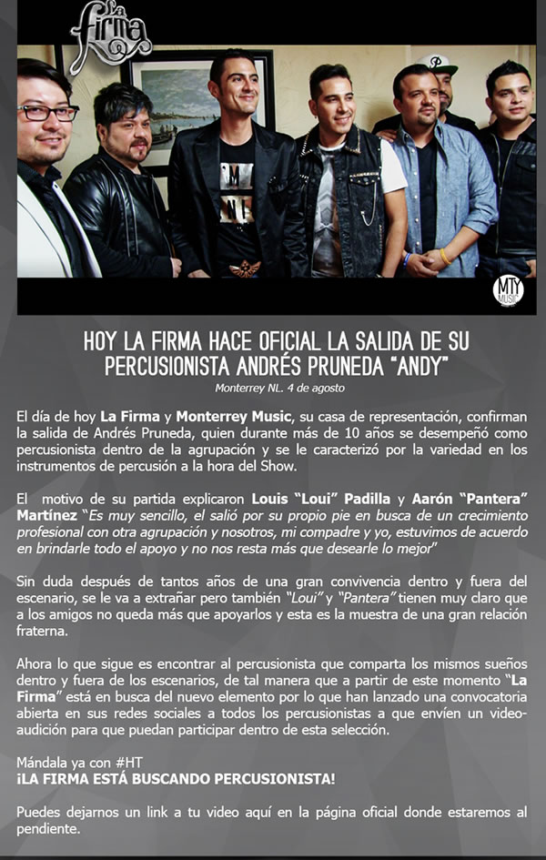 CPrensa LaFirma Agosto2015