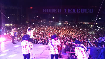 Texcoco la multitud