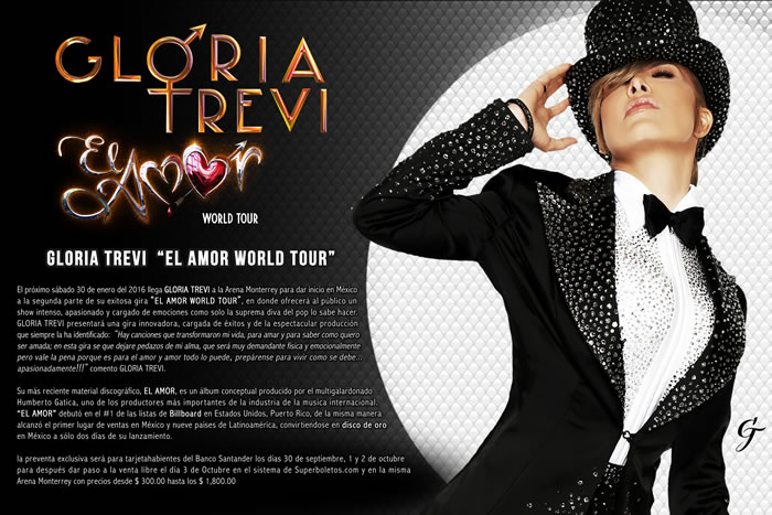 BOLETIN FINAL GLORIA TREVI ARENA MONTERREY 2016 HRZ