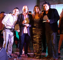 Los tres ganadores del concurso de Expo Compositores 2015