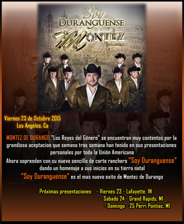 MONTEZ DE DURANGO Soy Duranguense 2