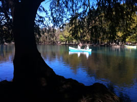 5 En el cristalino lago de Cam9cuaro 
