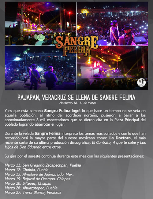 CPrensa SangreFelina Mar2016