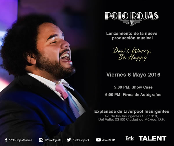 POLO ROJAS FLYER LANZAMIENTO DISCO