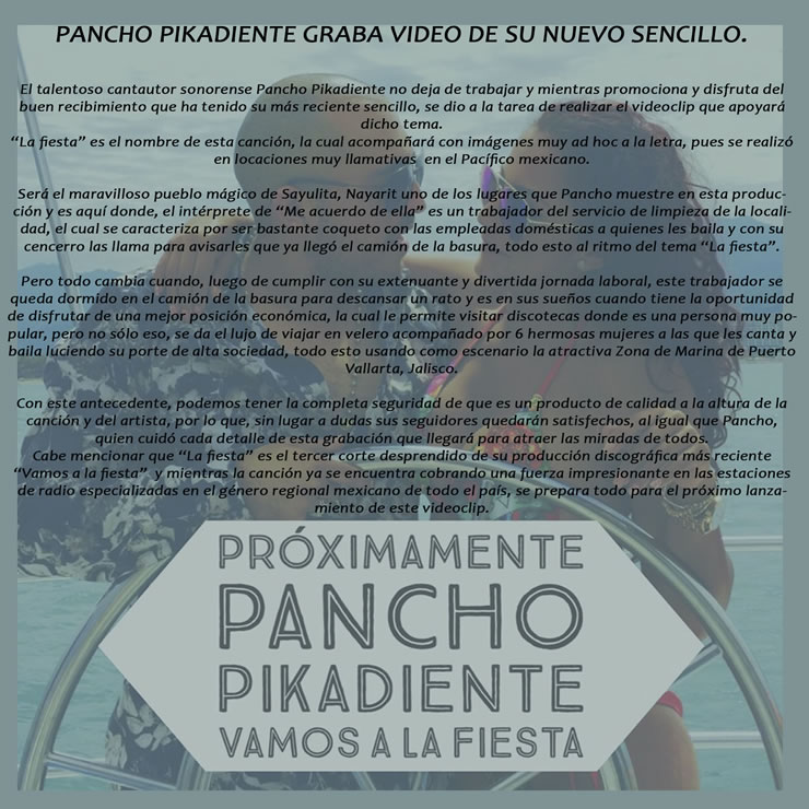 BOLETÍN PANCHO LA FIESTA