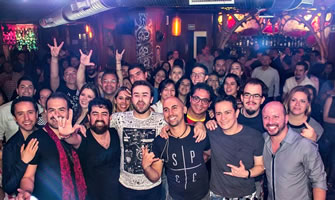 SÁTIRO CON FANS PRESENTACIÓN DISCO B