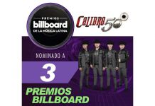 CALIBRE 50 NOMINADO A 3 PREMIOS BILLBOARD 2017