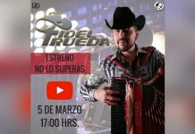 Estrena FIDEL RUEDA video de ”NO LO SUPERAS”