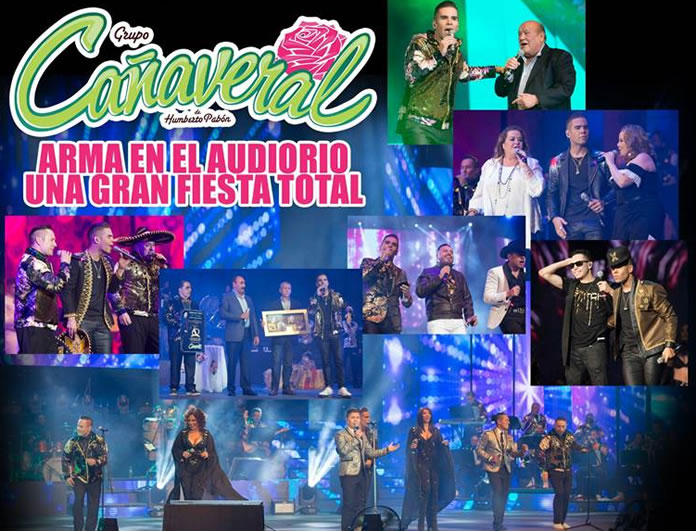 CAÑAVERAL festejó en el Auditorio Nacional 23 años de trayectoria