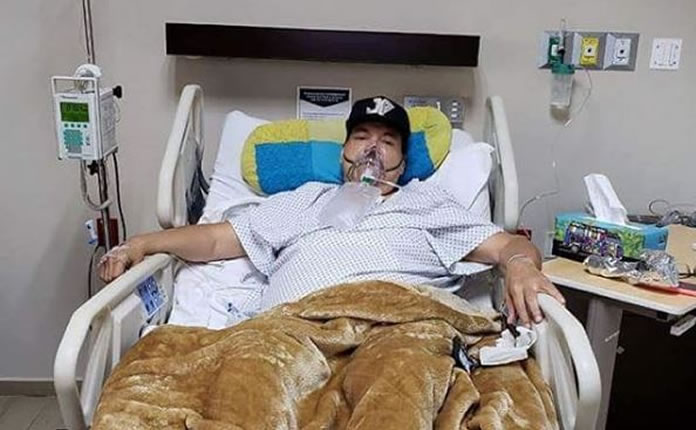 JULIO PRECIADO luchando por su salud
