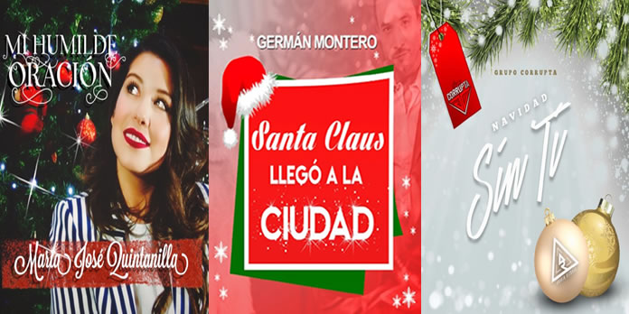 MARÍA JOSÉ, GERMÁN MONTERO & Grupo CORRUPTA presentan 3 clásicos navideños