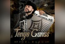 FIDEL RUEDA lanza su nuevo álbum ”Tengo Ganas”