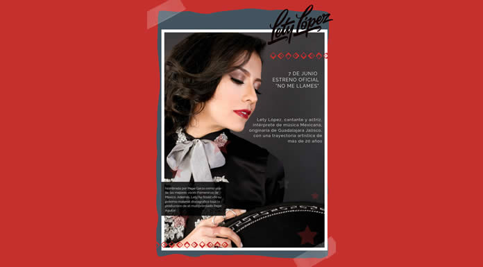 LETY LÓPEZ estrena oficialmente su nuevo álbum “No Me Llames” este 7 de junio