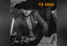 JOSS FAVELA lanza “Te Dije” nuevo sencillo de su propia autoría