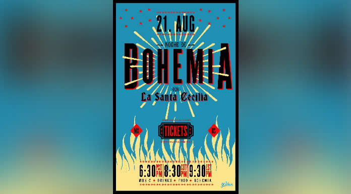 Noche de Bohemia - Flyer