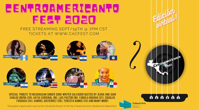 centroamericanto fest 2020 Official FB Poster