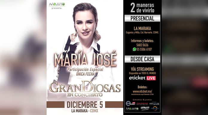 MARÍA JOSÉ Será la Nueva “GranDiosa”