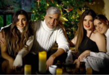 ALEJANDRO FERNANDEZ y sus tres hijas AMÉRICA, CAMILA Y VALENTINA unen sus voces para interpretar “Blanca Navidad”