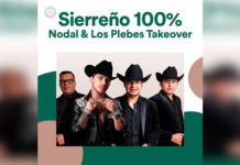 Baila al ritmo del Sierreño 100% con el takeover de CHRISTIAN NODAL Y LOS PLEBES DEL RANCHO en Spotify