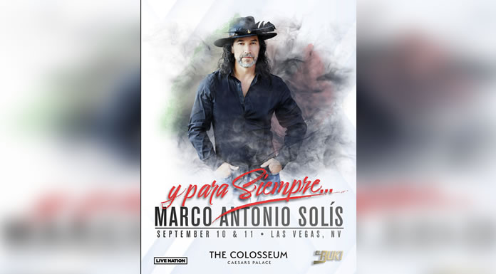 MARCO ANTONIO SOLIS te invita a acompañarlo este 10 de septiembre en LAS VEGAS
