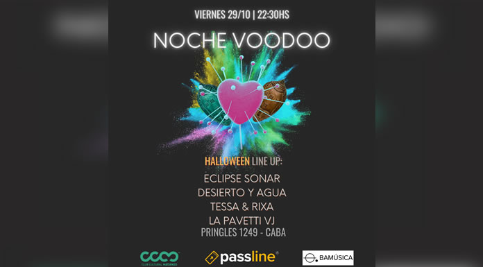 FLYER NOCHE VOODOO OCTUBRE