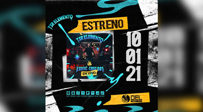 T3R ELEMENTO nos toma por sorpresa con nuevo álbum “EXOTIC CORRIDOS” (EN VIVO)