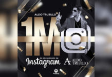 ALDO TRUJILLO celebra su primer millón de seguidores en Instagram
