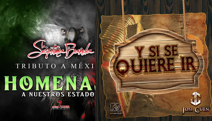 LA SÉPTIMA BANDA Y JOSI CUEN son portada en los playlists de regional de las plataformas digitales