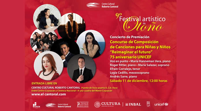 Concurso de Composición de Canciones para Niñas y Niños “Reimaginar el Futuro” 75 aniversario UNICEF