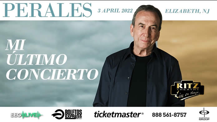 “MI ÚLTIMO CONCIERTO” JOSE LUIS PERALES se despide de los escenarios con única presentación en NEW JERSEY