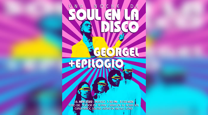 GEORGEL & EPILOGIO se presentarán en el Foro del Tejedor este 16 de marzo