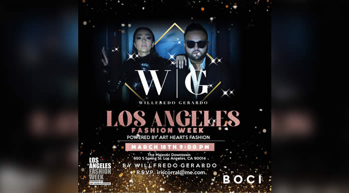 WILLFREDO GERARDO + BOCI + ART HEARTS FASHION en pro de Ucrania dentro de Los Angeles Fashion Week 2022