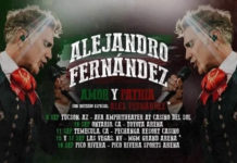 ALEJANDRO FERNÁNDEZ anuncia nuevos shows: AMOR Y PATRIA celebrando fiestas patrias con sus fans de Estados Unidos