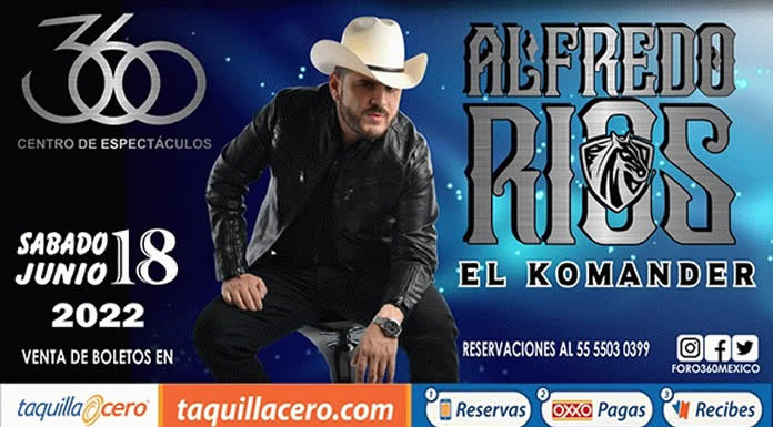 ALFREDO RÍOS “EL KOMANDER” llega al foro PUNTO URBANO (ANTES FORO 360)