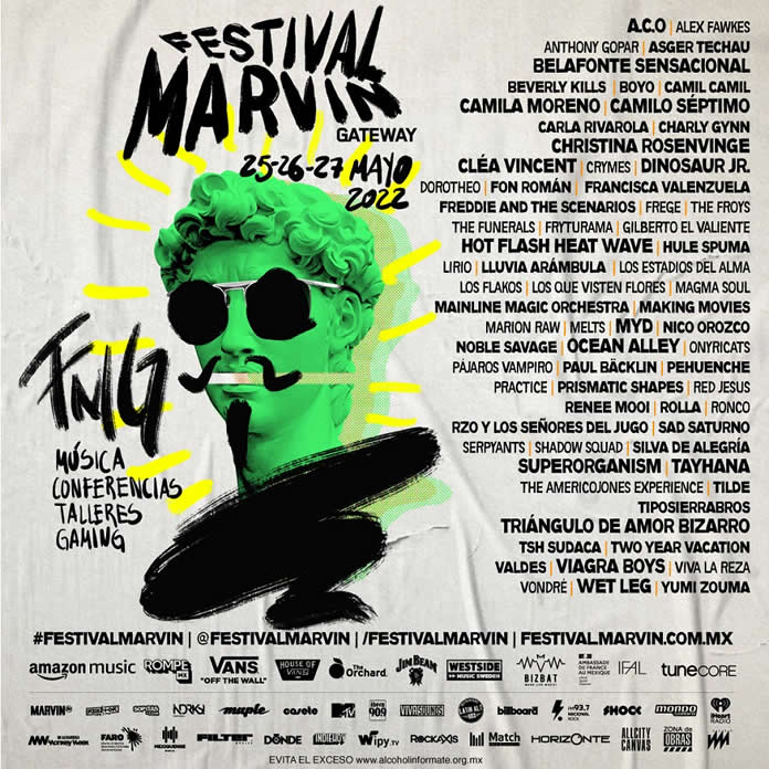 FESTIVAL MARVIN GATEWAY anuncia su line-up completo