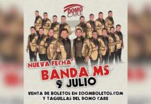 Abre segunda fecha BANDA MS en el DOMO CARE
