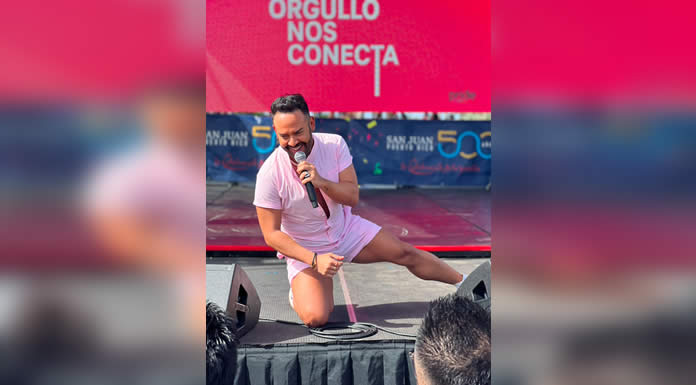Arrasa JOSÉ ALFREDO durante su presentación musical en PRIDE 2022