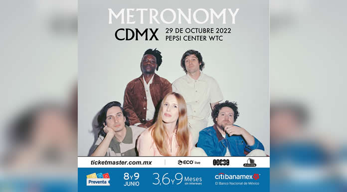 METRONOMY regresa a CDMX