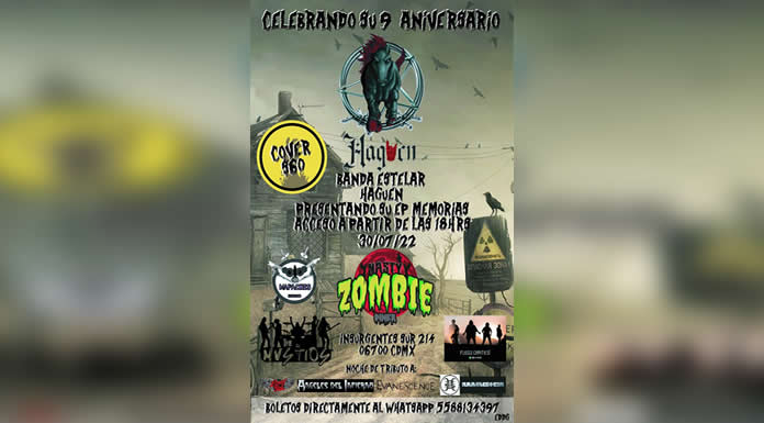 La banda de rock HAGUEN celebra 9 años de trayectoria con el lanzamiento de su EP “MEMORIAS”